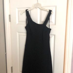 Black Evan Picone formal dress.